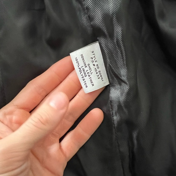 NWT Cusp genuine leather jacket in size XS - Picture 6 of 8